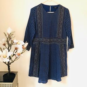 Madewell silk dress perfect condition size small